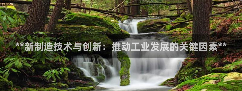 彩神v8客户端：**新制造技术与创新：推动工业发展的关键因素