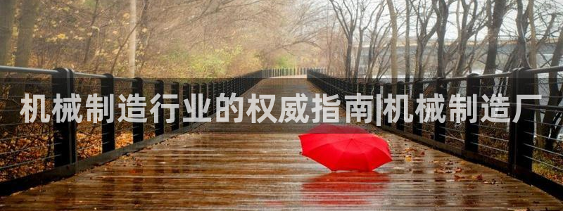 彩神官方网站登录是多少：机械制造行业的权威指南|机械制造厂