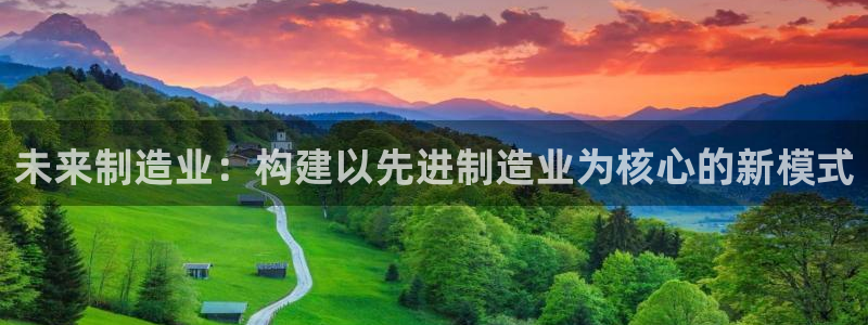 彩神 好 平台：未来制造业：构建以先进制造业为核心的新模式